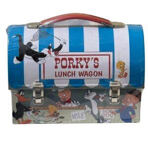 Porky's Lunch Wagon Mini Hallmark School Days Looney Tunes 1999 Numbered Sealed